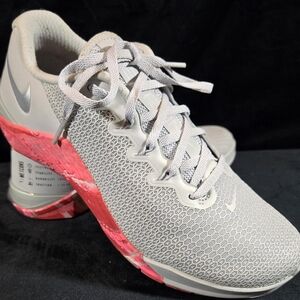 Nike Women’s Grey and Pink Training Shoe